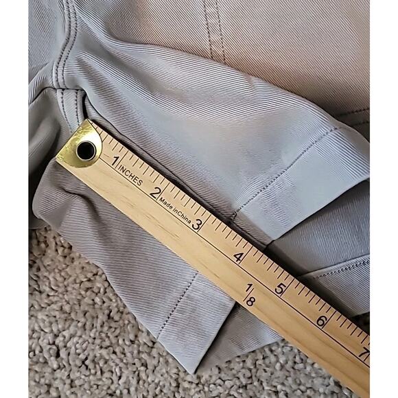 Spanx Stretch Twill Shorts Gray XS NWT Slimming Fit Career Casual Comfort - Picture 7 of 7